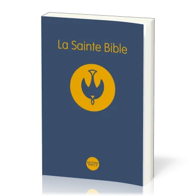 Bible Colombe broché - Couverture souple bleue (1978)