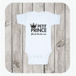 Body bébé "Petit prince" 3-6 mois