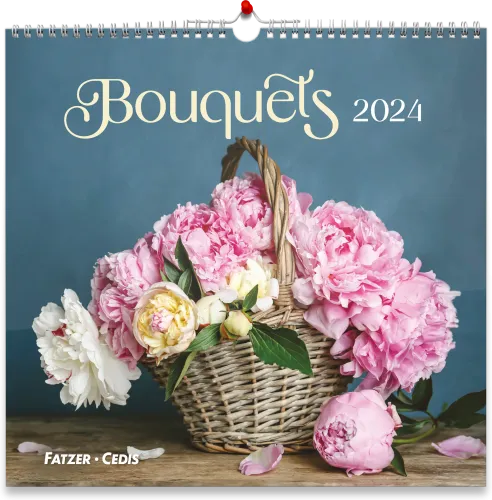 Calendrier Bouquets - grand format