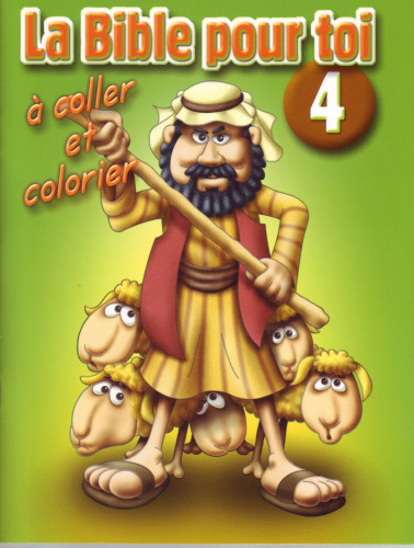 BIBLE POUR TOI 4 (LA) - A COLLER ET COLORIER