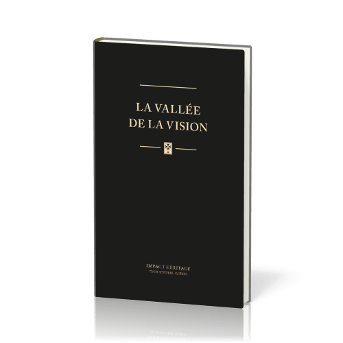 Vallée de la vision (La) - relié, cuir, tranche or
