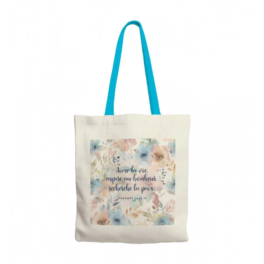 Tote bag "Aime la vie..."