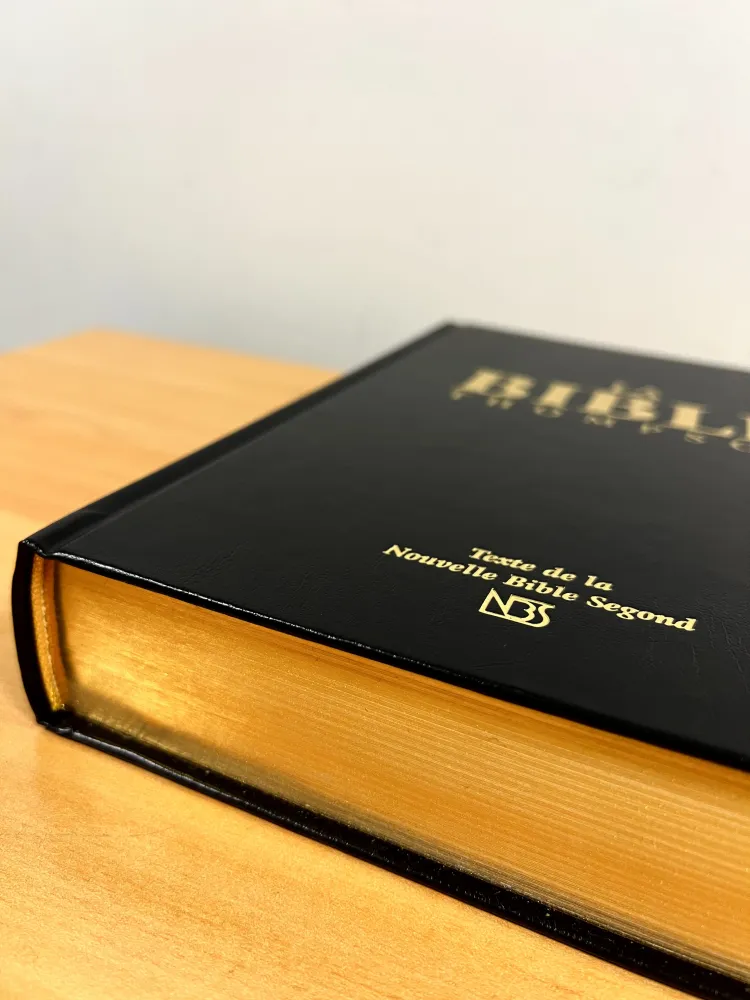 Bible Thompson NBS rigide noir