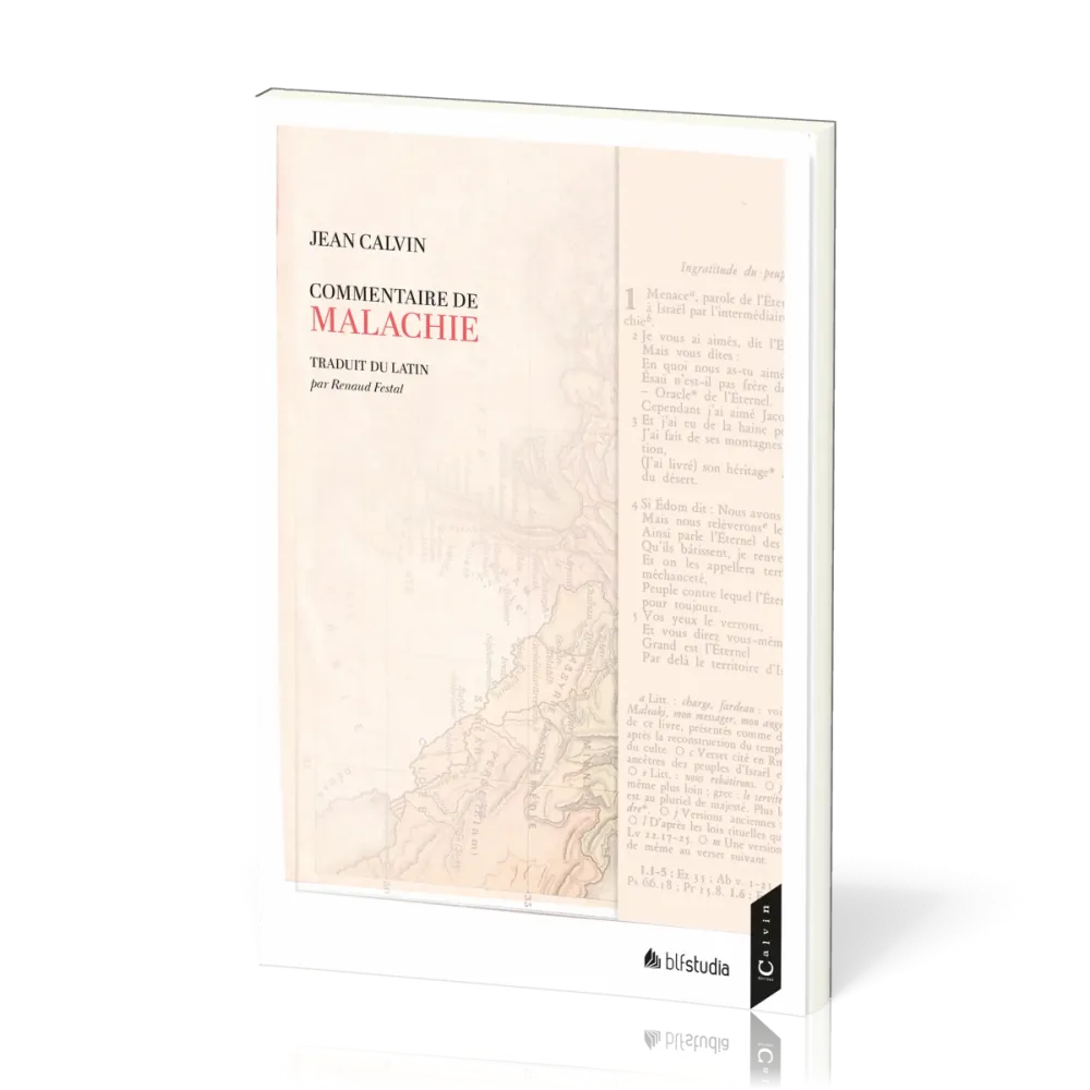 Commentaire de Malachie - Traduit du latin par Renaud Festal