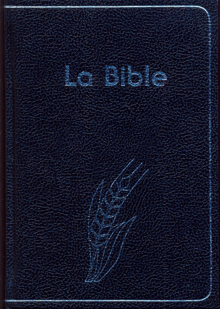 BIBLE DU SEMEUR, RIGIDE NOIRE TR. ARGENT, ONGLETS