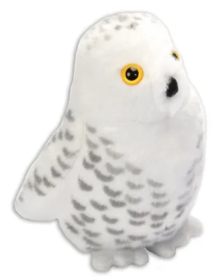 Peluche Chouette des neiges avec son chant