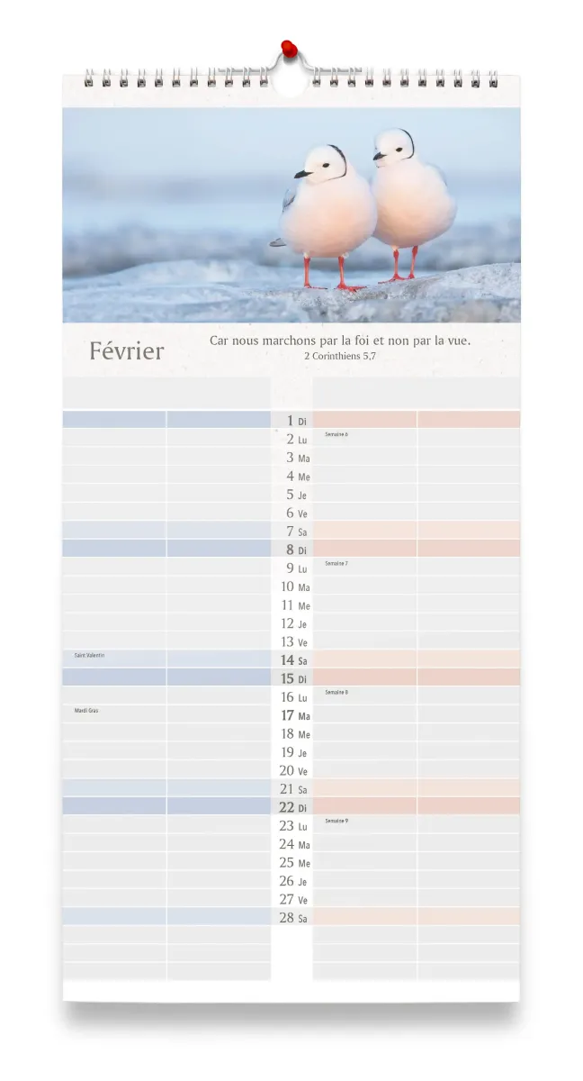 Calendrier Duo