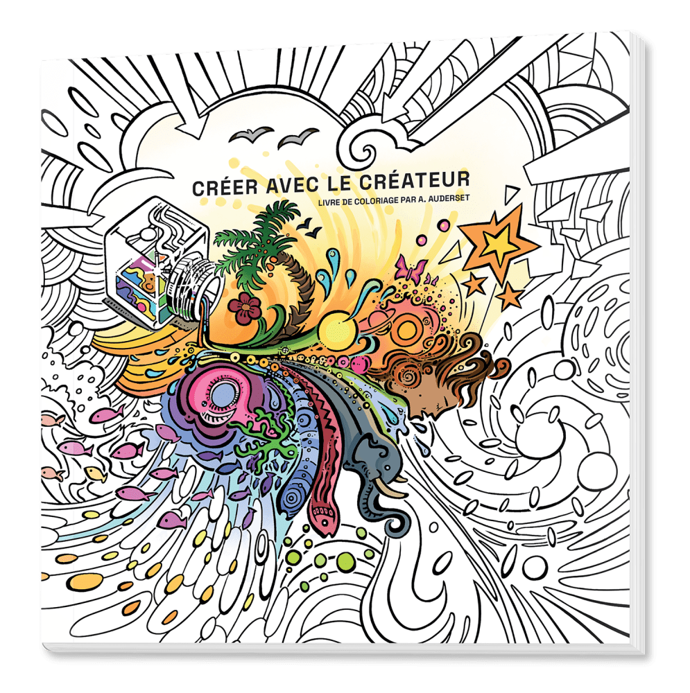 Créer avec le créateur  - Livre de coloriage par A. Auderset