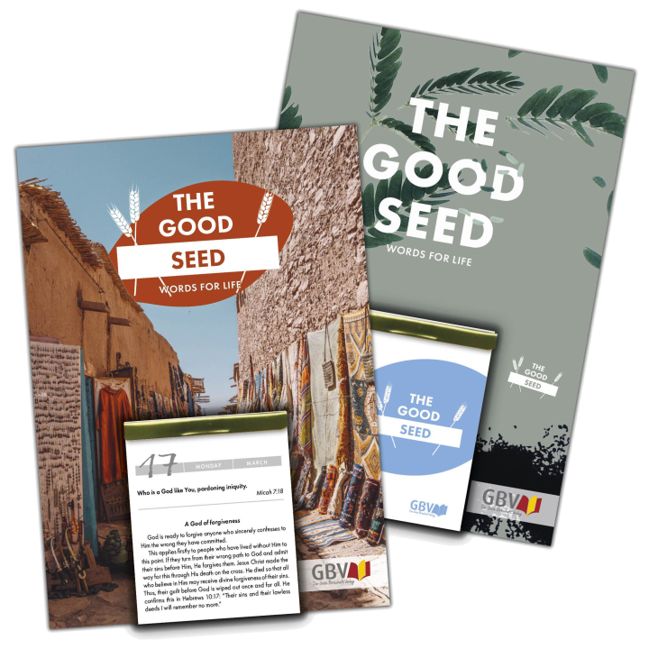 Calendrier Bonne Semence Anglais bloc & plaque  - The Good Seed