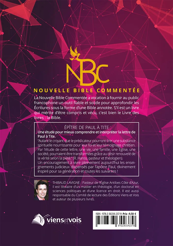 Nouvelle Bible commentée - Epître de Paul à Tite