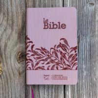 Bible Segond 21 compacte (Premium Style) - couverture souple toile rose et onglets