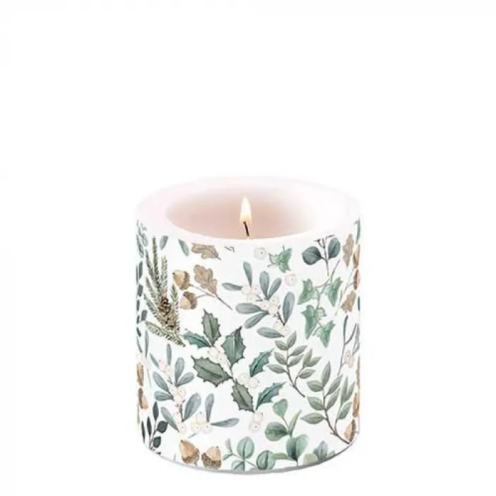 Bougie petite Collection de feuilles