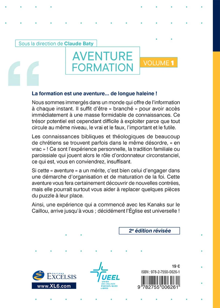 Aventure formation - Vol. 1 - 2ème édition révisée