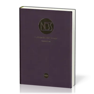 Bible NBS - étude - souple similicuir prune