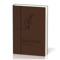 Bible d'étude Semeur 2015 couverture souple brune tranche blanche