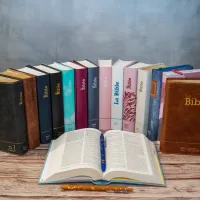 Bible Segond 21 compacte - couverture rigide motif blue turquoise