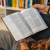 Bible Segond 21, gros caractères - couverture souple noire en fibrocuir