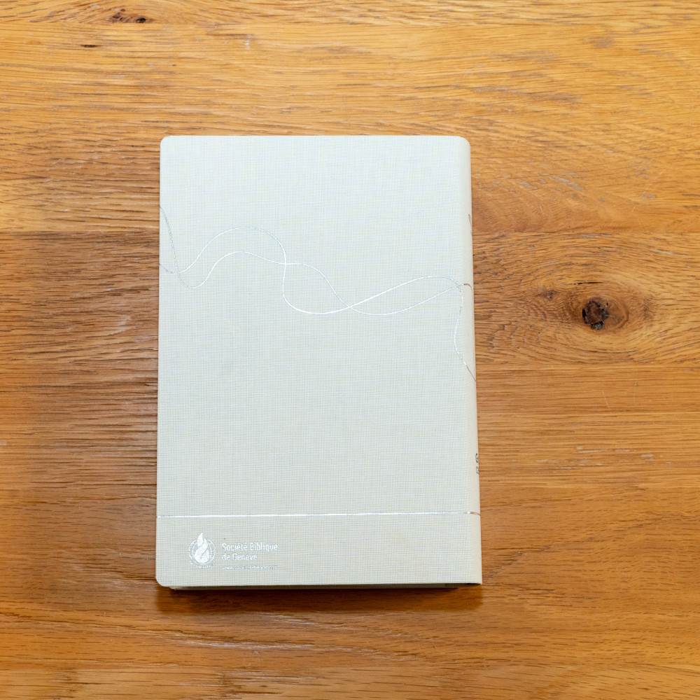 Bible Segond 21, gros caractères - couverture souple en toile blanche