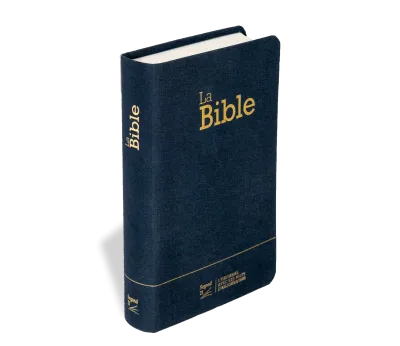 Bible Segond 21 compacte  (Premium style) - Couverture souple bleu marine