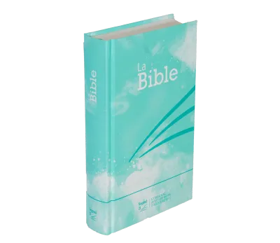 Bible Segond 21 compacte - couverture rigide motif blue turquoise