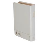 Bible Segond 21 compacte (Premium Style) - couverture souple toile blanche, tranches dorées et ongle