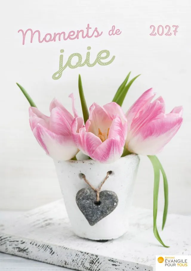  Calendrier Moments de joie 2027 