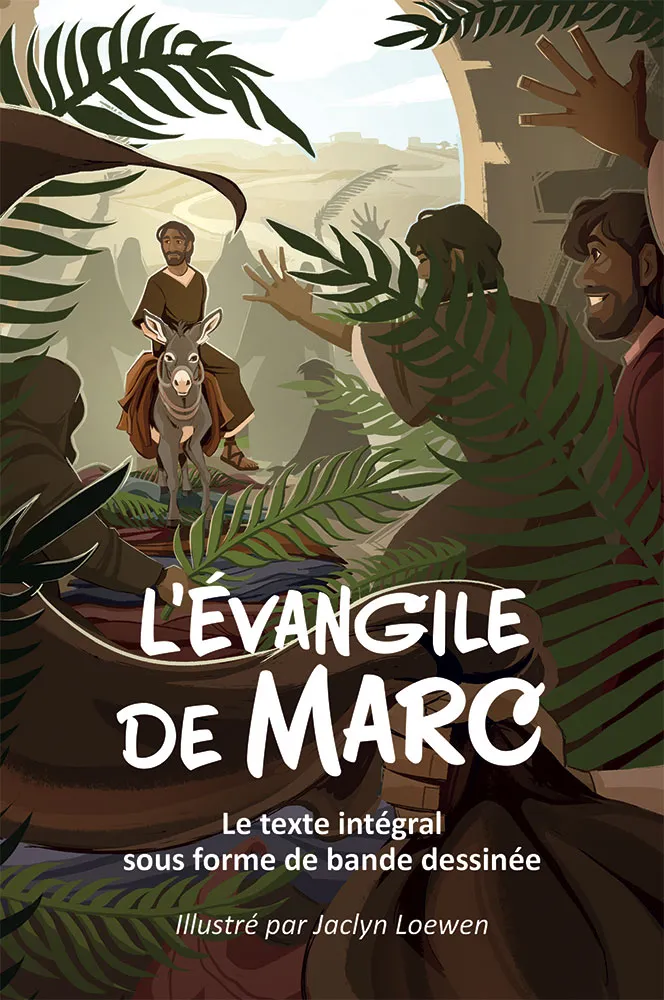 Evangile de Marc - Le texte intégral sous forme de bande dessinée (vert)