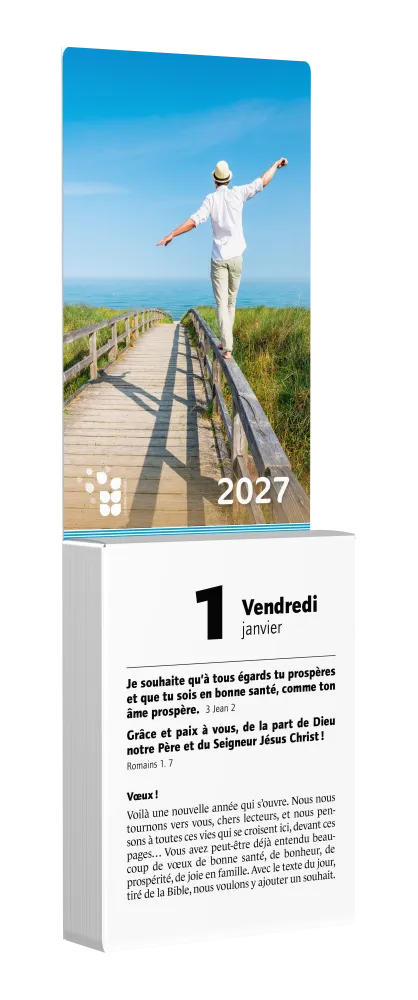 Calendrier Bonne Semence Français mixte (support pliant)