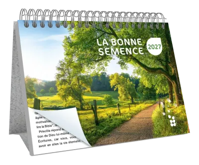 Calendrier Bonne Semence Français Grand format - Gros caractères