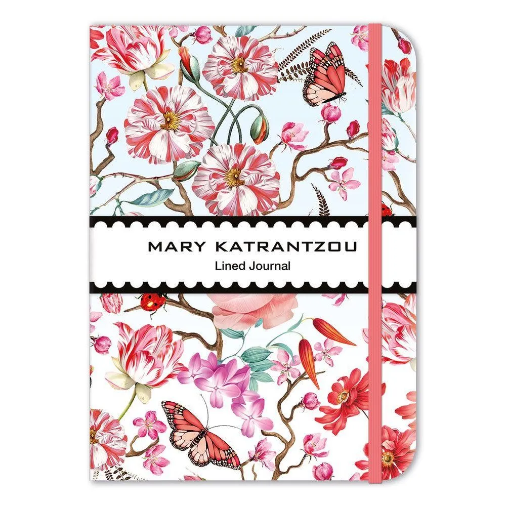 Bloc note Red Floral