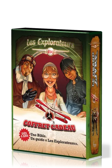 COFFRET LES EXPLORATEURS 1 BIBLE + 1 GUIDE LES EXPLORATEURS