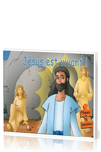 JESUS EST VIVANT - PAQUES EN 5 PUZZLES