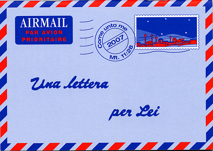 UNE LETTRE POUR VOUS - ITALIEN