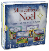 MINI COFFRET DE NOEL - 4 LIVRES CARTONNES