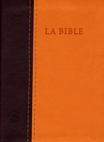 BIBLE PAROLE DE VIE MINI AVEC DC - VIVELLA BRUN ORANGE TR. OR