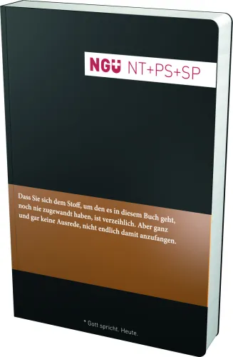 ALLEMAND NOUVEAU TESTAMENT-PSAUMES-PROVERBES - NGÜ - BROCHE NOIR