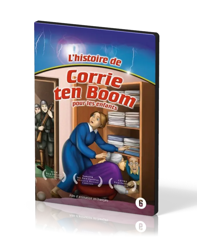 Histoire de Corrie ten Boom pour les enfants (L') DVD - film d'animation