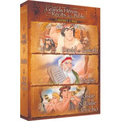 JOSEPH, DANIEL, SAMSON, 3 DVD DESSIN ANIME