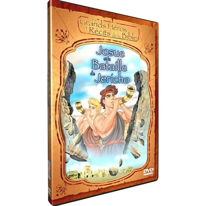 JOSUE ET LA BATAILLE DE JERICHO DVD  - GRANDS HEROS ET RECITS DE LA BIBLE