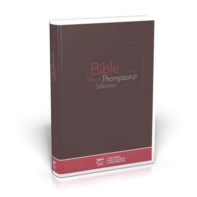 Bible d'étude Thompson 21 Sélection - couverture rigide
