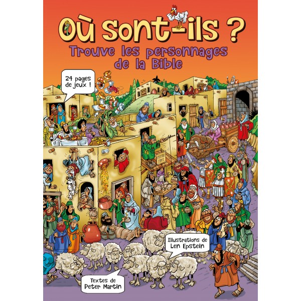 Où sont-ils ? - Trouve les personnages de la Bible