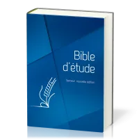 Bible du Semeur 2015 étude rigide bleu