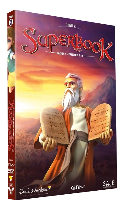Superbook - Tome 2 (Saison 1, épisodes 4 à 6) - DVD