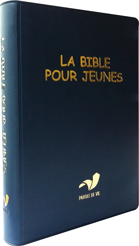 Bible Parole de Vie pour jeunes (La) - vinyle bleu