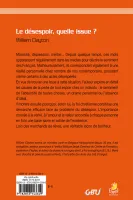 DESESPOIR QUELLE ISSUE? (LE)