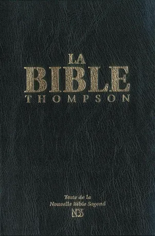 Bible Thompson NBS rigide noir