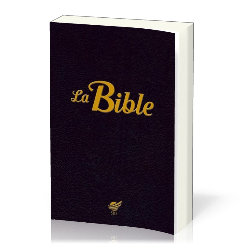 Bible Segond 1910 souple noire compact
