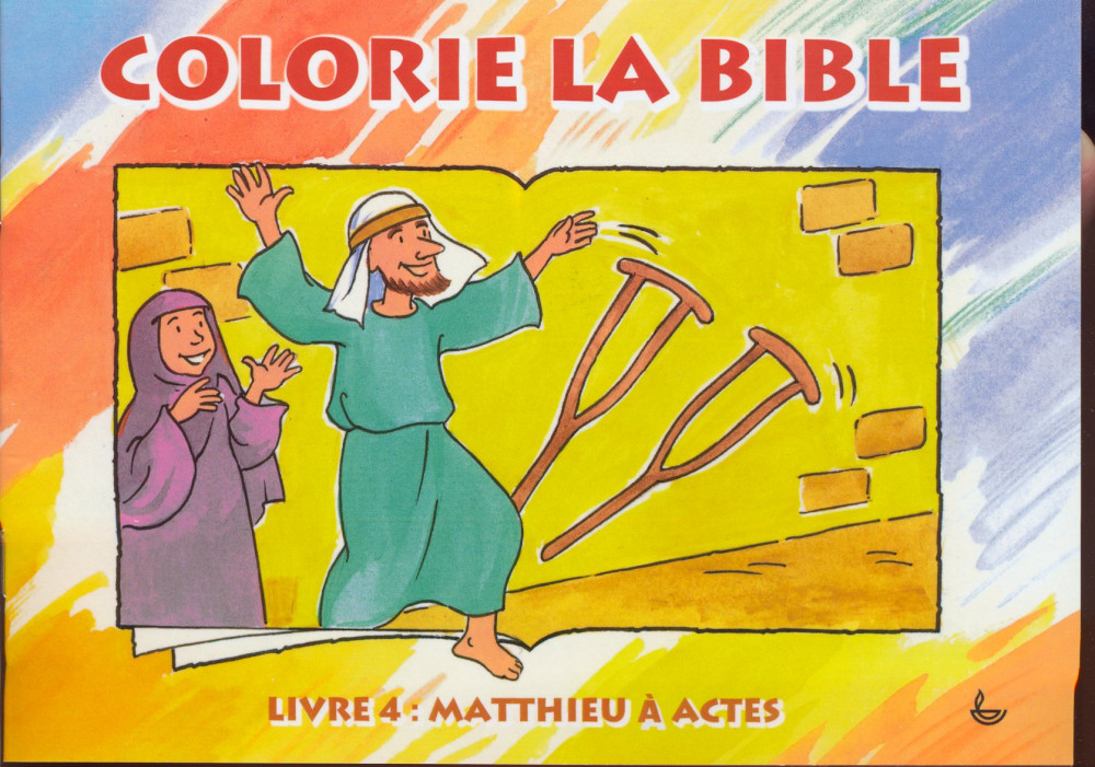 COLORIE LA BIBLE N°4 / MATTHIEU - ACTES