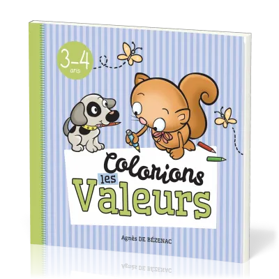 COLORIONS  LES VALEURS