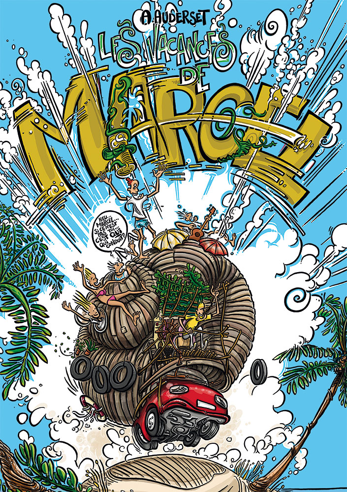 Vacances de Marcel (Les) BD - Tome 2